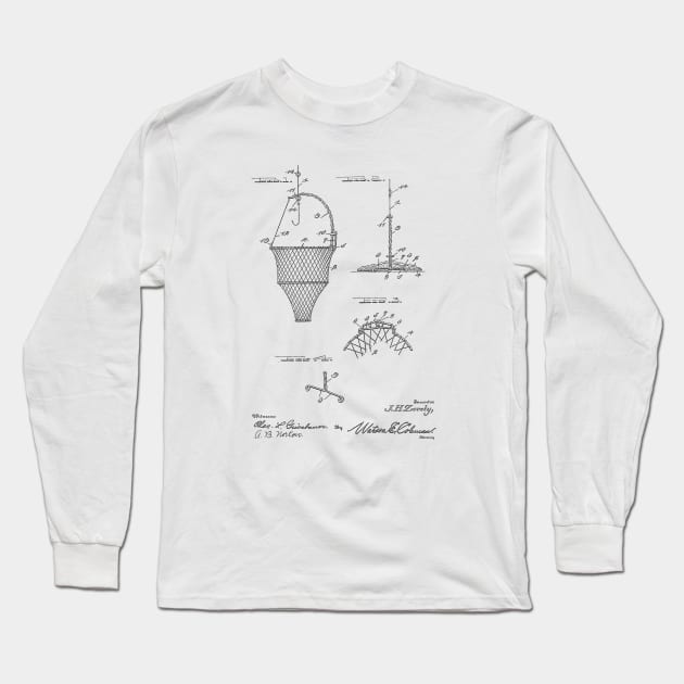 Fishing Tackle Long Sleeve T-Shirt by skstring